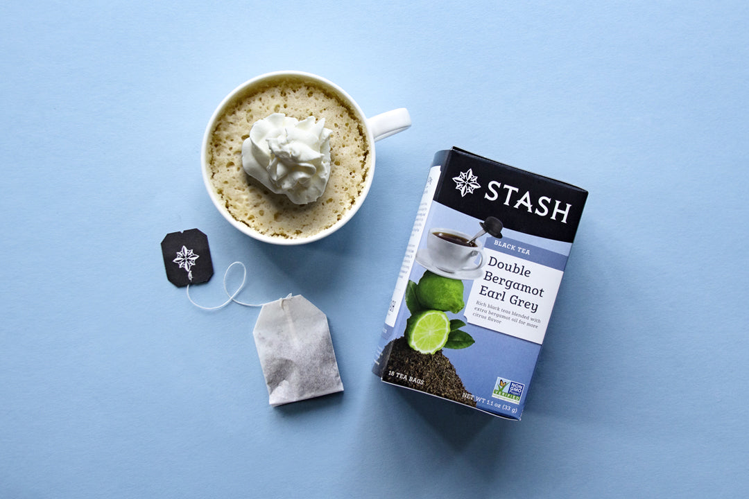 One Minute Mug Tea Cake Recipe | Stash Tea – Stash Tea Canada