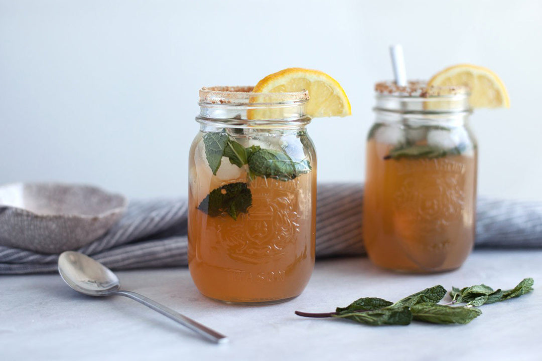 Mint &amp; Ginger Green Tea Lemonade Recipe | Stash Tea
    
    
    
      &ndash; Stash Tea Canada