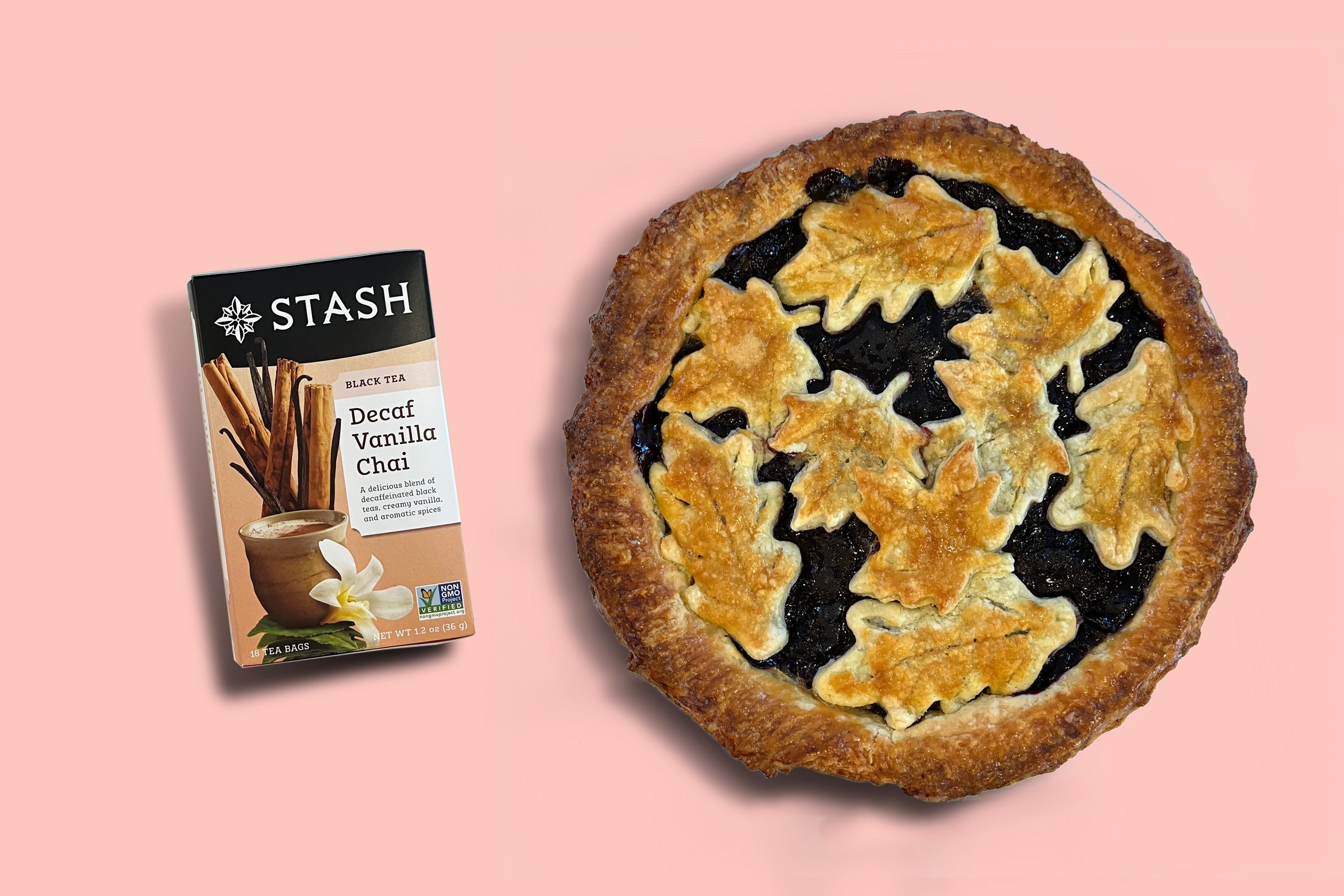 Decaf Vanilla Chai Cherry Pie Recipe – Stash Tea Canada