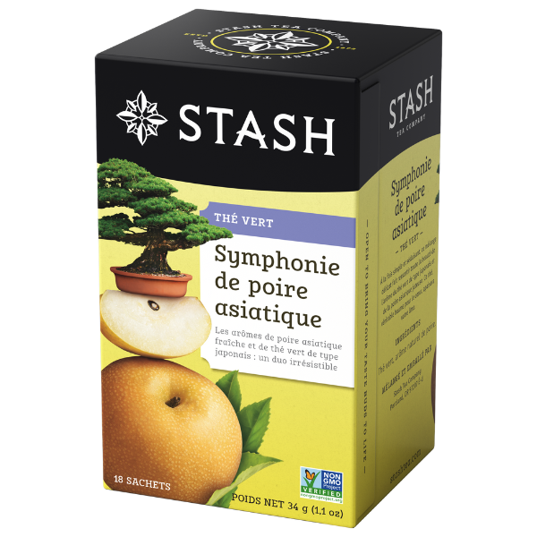 Slash Tea Asian Pear Harmony Green Tea – Stash Tea Canada