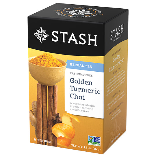Golden Turmeric Chai Herbal Tea
