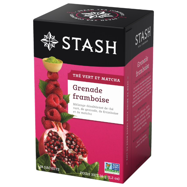 Pomegranate Raspberry Green Tea