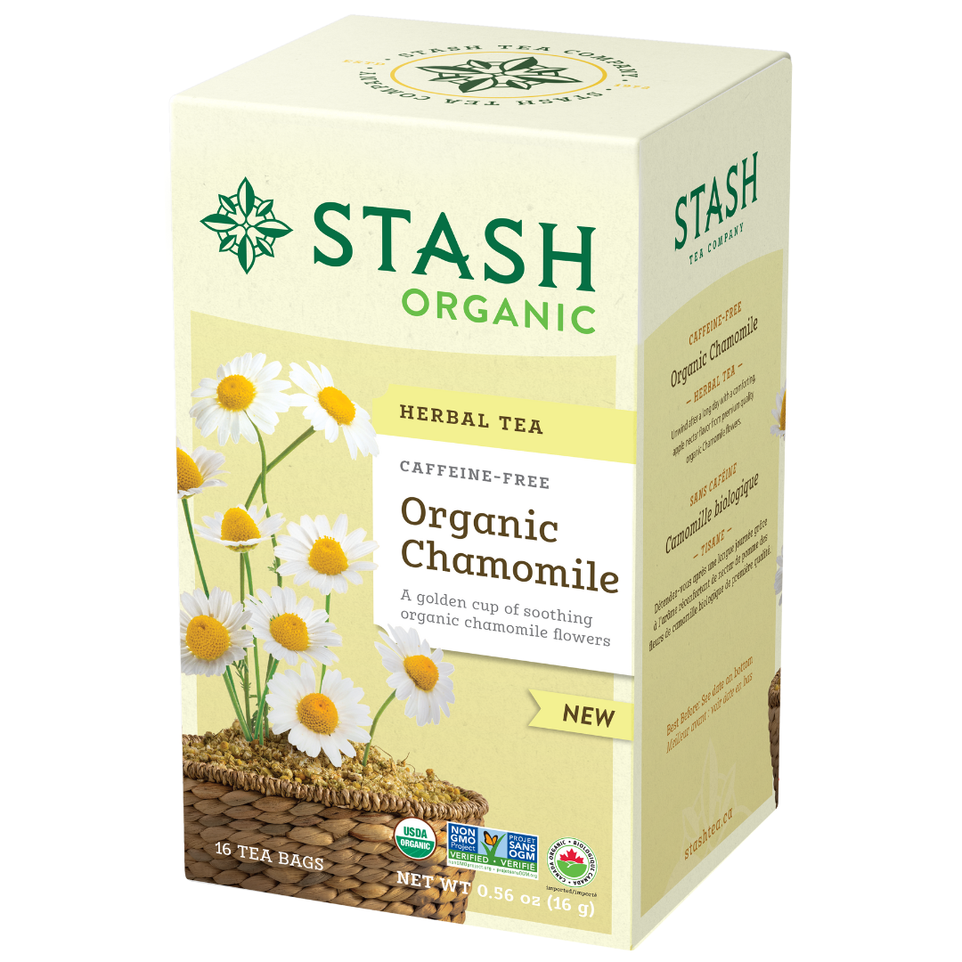 Slash Tea Organic Chamomile Herbal Tea – Stash Tea Canada