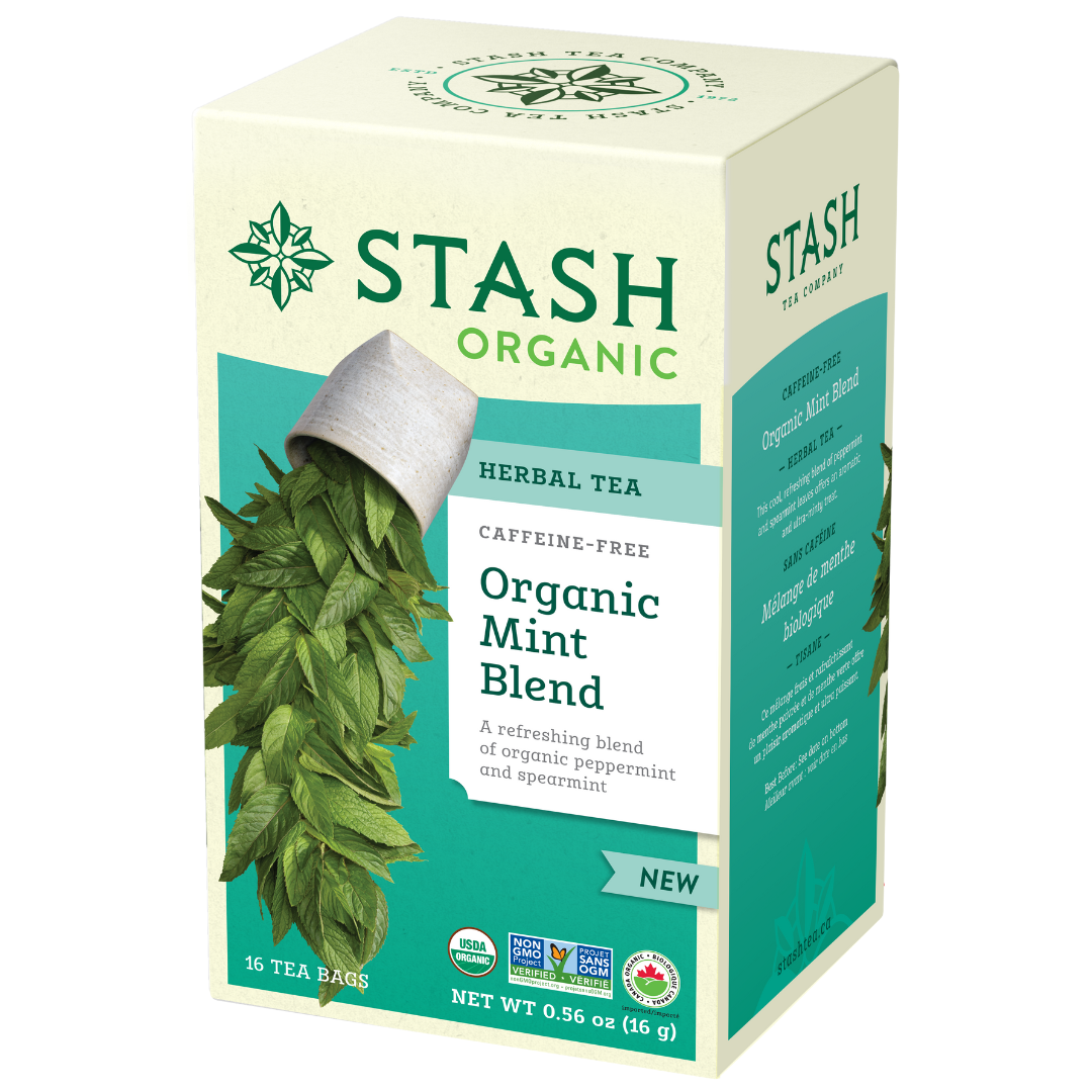 Slash Tea Organic Mint Blend Herbal Tea – Stash Tea Canada